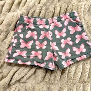 Carter’s Kid Girls Butterfly Print Shorts | Size 7